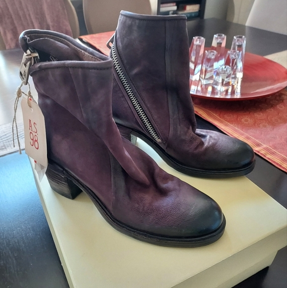 NIB AS 98 Jase boots, eggplant, 39 - Picture 2 of 7